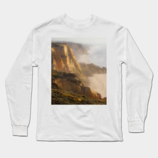 Cliffs. Vale Furado. Nazaré. Long Sleeve T-Shirt